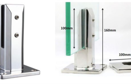 Duplex 2205 Stainless Steel Glass Spigot Square