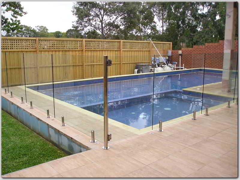 CH Series Frameless Channel Glass Pool Fencing System Melbourne