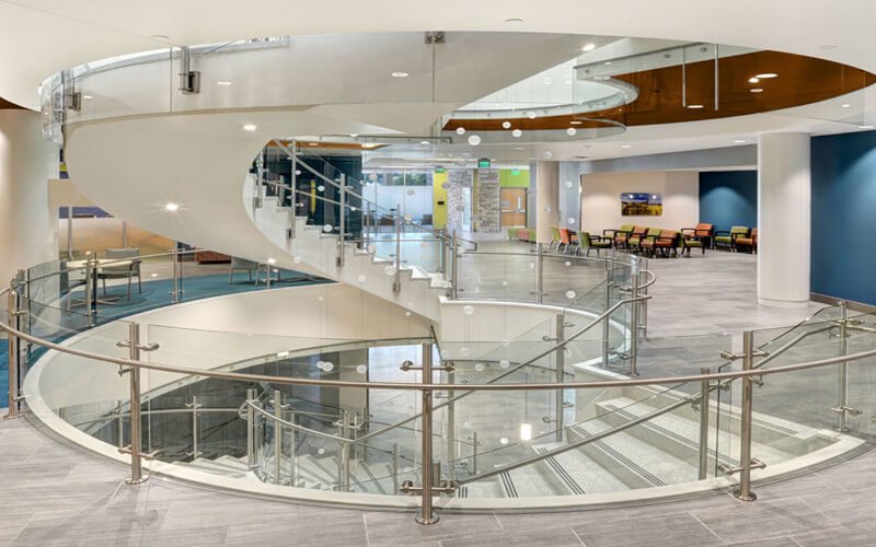 Commercial Stair Railings Demax Arch