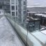 Roof Terrace Glass Railing in Halifax Canada